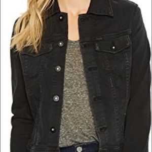 Adriano Goldschmied black jean jacket never worn